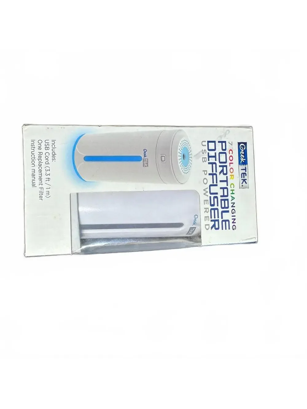 Geek TEK 7 Color Changing Portable Diffuser USB Powered